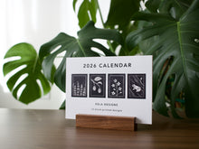 Load image into Gallery viewer, 2026 Block Printed Calendar