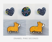 Load image into Gallery viewer, Seconds Enamel Pins
