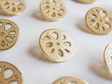 Load image into Gallery viewer, Lotus Root Enamel Pin