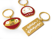 Load image into Gallery viewer, Ramen Bowl Metal Keychain