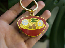 Load image into Gallery viewer, Ramen Bowl Metal Keychain