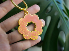 Load image into Gallery viewer, Mochi Donut Metal Keychain