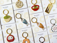 Load image into Gallery viewer, Fishcake Metal Keychain