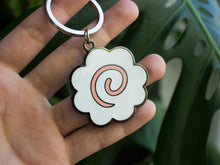 Load image into Gallery viewer, Fishcake Metal Keychain