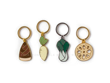 Load image into Gallery viewer, Bamboo Shoot Metal Keychain