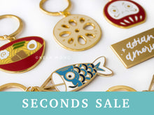Load image into Gallery viewer, Seconds Metal Keychains