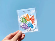 Load image into Gallery viewer, Koinobori Sticker Set