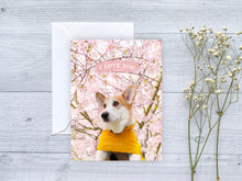 Load image into Gallery viewer, Louie Collection: Cherry Blossom Love Greeting Card