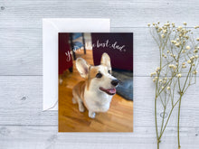 Load image into Gallery viewer, Louie Collection: Best Dad Greeting Card

