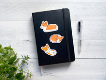 Load image into Gallery viewer, Belly Rubs Corgi Vinyl Sticker
