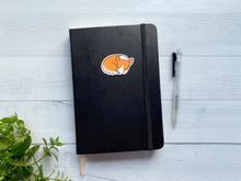Load image into Gallery viewer, Sleeping Corgi Vinyl Sticker