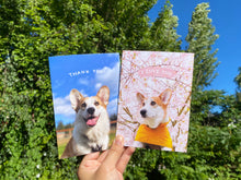 Load image into Gallery viewer, Louie Collection: Blue Skies Thank You Greeting Card
