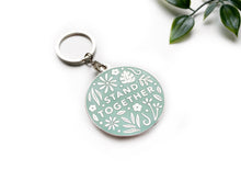 Load image into Gallery viewer, Stand Together Metal Keychain
