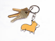 Load image into Gallery viewer, Pembroke Welsh Corgi Metal Keychain