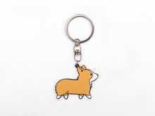 Load image into Gallery viewer, Pembroke Welsh Corgi Metal Keychain