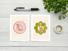Load image into Gallery viewer, Corgi Desserts Mixed Greeting Card Set