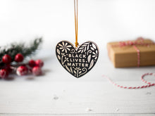 Load image into Gallery viewer, Black Lives Matter Ornament