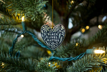 Load image into Gallery viewer, Black Lives Matter Ornament