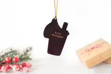 Load image into Gallery viewer, Bubble Tea Boba Corgi Ornament