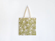 Load image into Gallery viewer, Green Ginkgo Leaves Tote Bag
