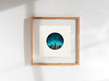 Load image into Gallery viewer, Starry Night Forest Art Print
