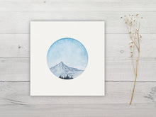 Load image into Gallery viewer, Mountain View Art Print