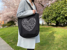 Load image into Gallery viewer, Black Lives Matter Black Tote Bag