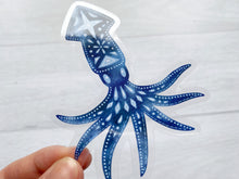 Load image into Gallery viewer, Squid Clear Vinyl Sticker
