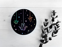 Load image into Gallery viewer, Holographic Cranes & Stars Vinyl Sticker