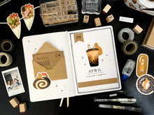 Load image into Gallery viewer, Corgi Dessert Sticker Set