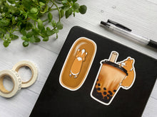 Load image into Gallery viewer, Corgi Dessert Sticker Set