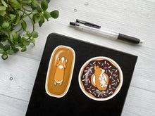 Load image into Gallery viewer, Corgi Dessert Sticker Set