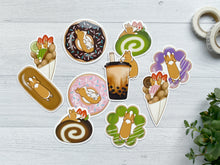 Load image into Gallery viewer, Corgi Dessert Sticker Set