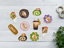 Load image into Gallery viewer, Corgi Dessert Sticker Set