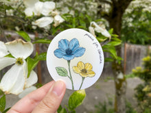 Load image into Gallery viewer, Peace for Ukraine Vinyl Sticker