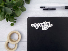 Load image into Gallery viewer, Weary Vinyl Sticker