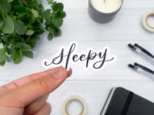 Load image into Gallery viewer, Sleepy Vinyl Sticker