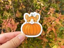 Load image into Gallery viewer, Halloween Corgi Trio Vinyl Sticker Set