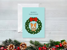 Load image into Gallery viewer, Corgi Christmas Mixed Greeting Card Set