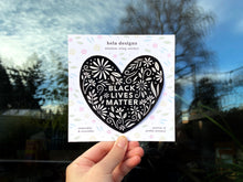 Load image into Gallery viewer, Black Lives Matter Removable Window Cling