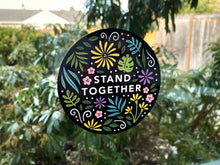 Load image into Gallery viewer, Stand Together Removable Window Cling