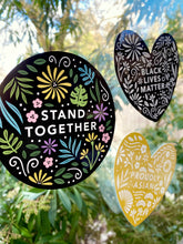 Load image into Gallery viewer, Stand Together Removable Window Cling