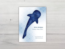 Load image into Gallery viewer, Whale Shark Removable Window Cling