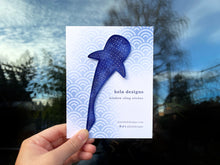 Load image into Gallery viewer, Whale Shark Removable Window Cling