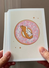Load and play video in Gallery viewer, Corgi Desserts Mixed Greeting Card Set