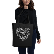 Load image into Gallery viewer, Proudly Asian Black Tote Bag