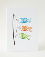 Load image into Gallery viewer, Children's Day Koinobori Greeting Card