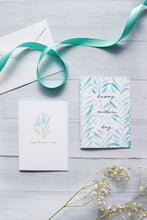 Load image into Gallery viewer, Blue Lupine Mother’s Day Greeting Card