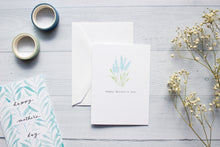 Load image into Gallery viewer, Blue Lupine Mother’s Day Greeting Card