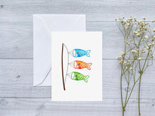 Load image into Gallery viewer, Children's Day Koinobori Greeting Card